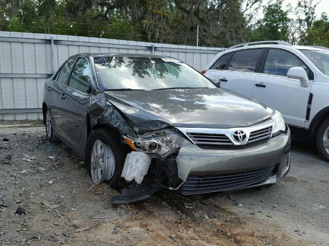 4T1BF1FK2CU623523 - 2012 TOYOTA CAMRY BASE GREEN photo 1