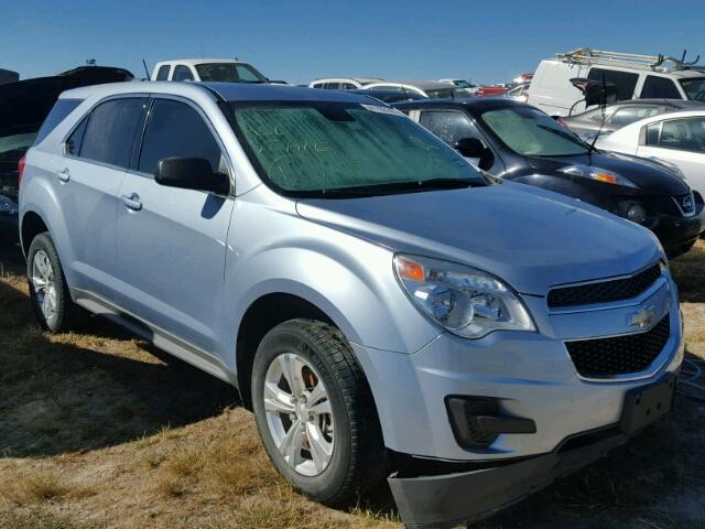 2GNALAEK0E6140812 - 2014 CHEVROLET EQUINOX LS BLUE photo 1