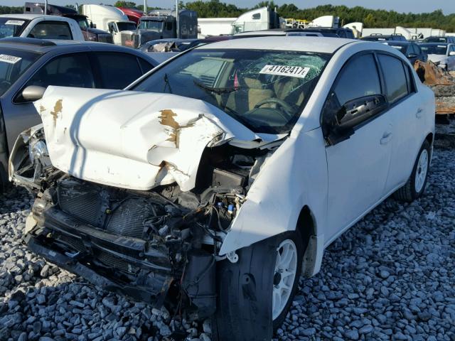 3N1AB61E99L671049 - 2009 NISSAN SENTRA 2.0 WHITE photo 2