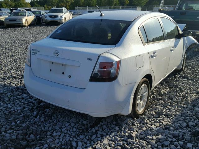 3N1AB61E99L671049 - 2009 NISSAN SENTRA 2.0 WHITE photo 4