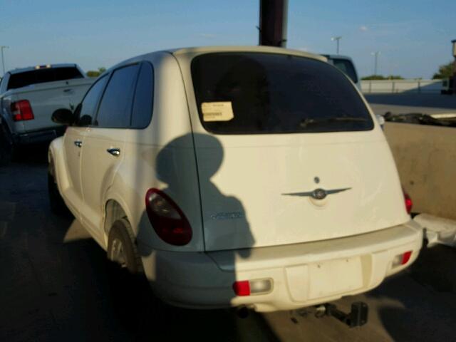 3A8FY48B08T110165 - 2008 CHRYSLER PT CRUISER WHITE photo 3