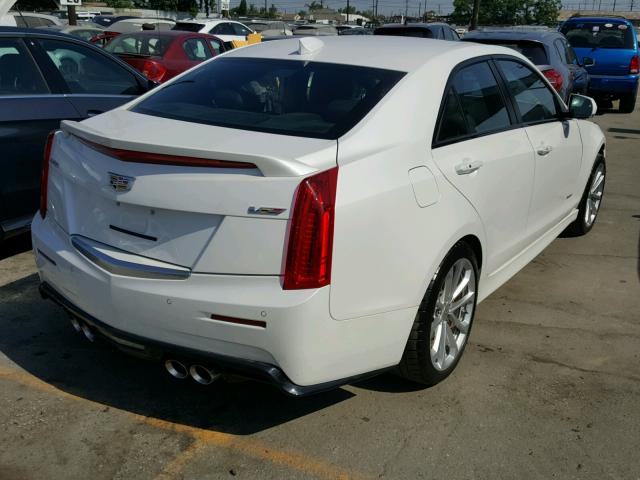 1G6AN5SY2G0118764 - 2016 CADILLAC ATS-V WHITE photo 4