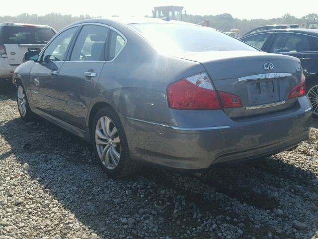 JNKBY01E09M700021 - 2009 INFINITI M45 GRAY photo 3