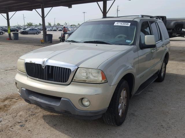 5LMEU68H13ZJ16047 - 2003 LINCOLN AVIATOR 棕色 照片 2