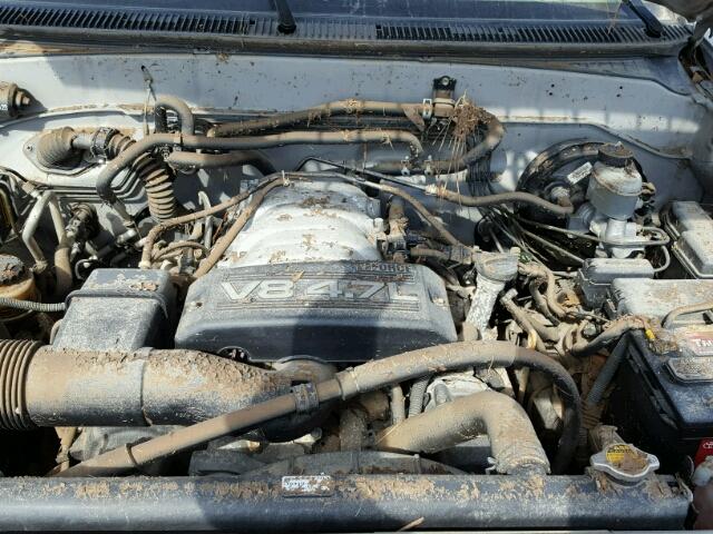 5TDZT34A73S155262 - 2003 TOYOTA SEQUOIA SILVER photo 7