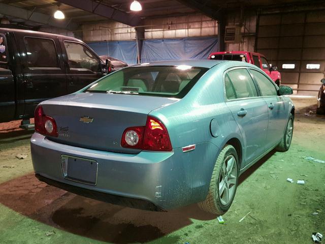1G1ZG57B99F140803 - 2009 CHEVROLET MALIBU LS ლურჯი ფოტო 4