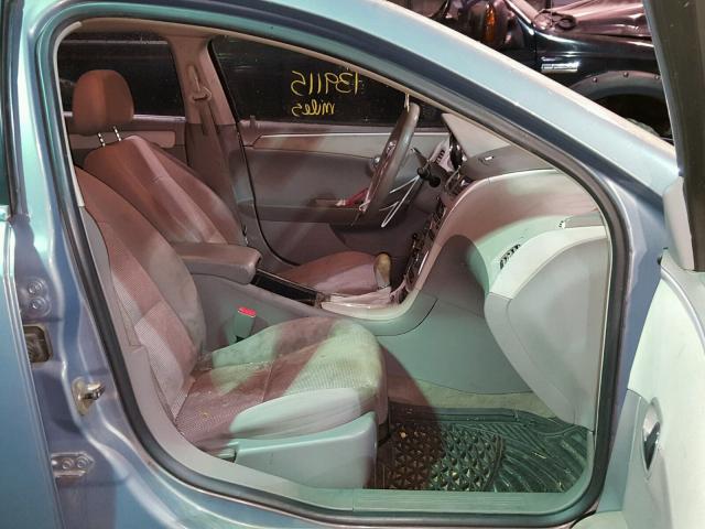 1G1ZG57B99F140803 - 2009 CHEVROLET MALIBU LS ლურჯი ფოტო 5
