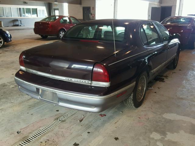 2C3HD46F4RH339738 - 1994 CHRYSLER NEW YORKER PURPLE photo 4