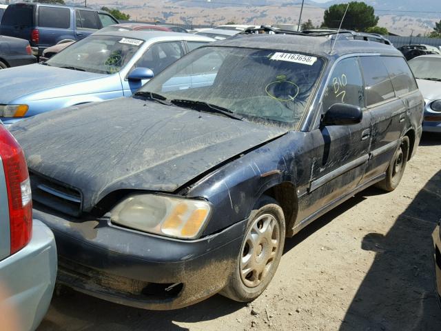 4S3BH635517309015 - 2001 SUBARU LEGACY L WHITE photo 2