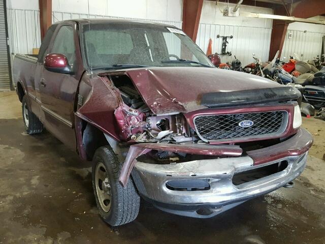 1FTZX1869WNA20857 - 1998 FORD F150 MAROON photo 1