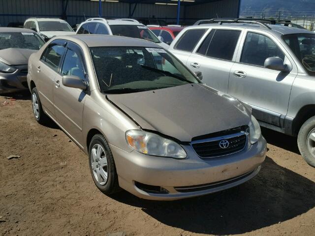 1NXBR32E88Z954312 - 2008 TOYOTA COROLLA CE BEIGE photo 1