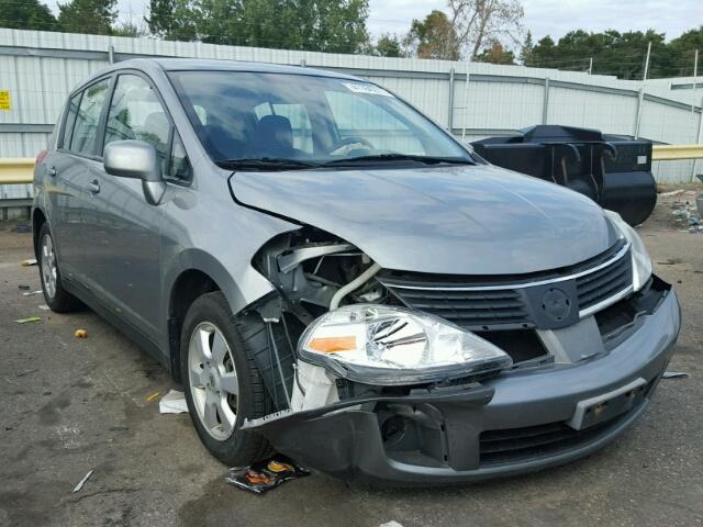 3N1BC13E69L353925 - 2009 NISSAN VERSA GRAY photo 1