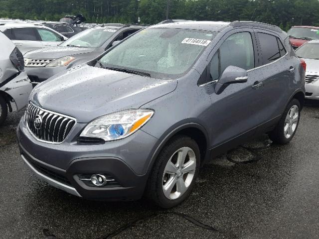 KL4CJFSB5FB145294 - 2015 BUICK ENCORE CON GRAY photo 2