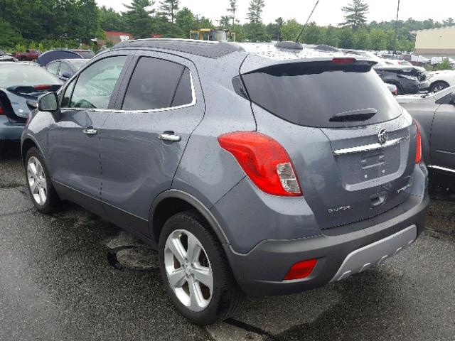 KL4CJFSB5FB145294 - 2015 BUICK ENCORE CON GRAY photo 3