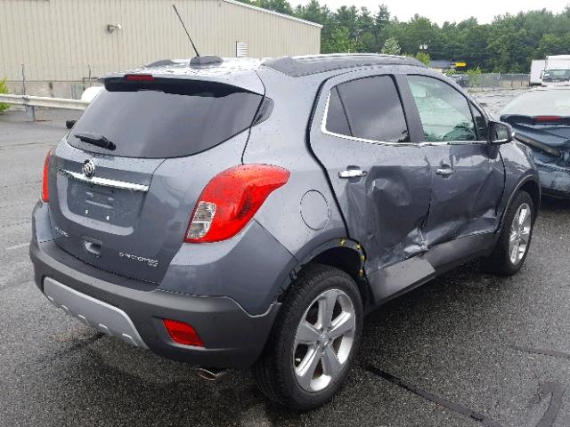 KL4CJFSB5FB145294 - 2015 BUICK ENCORE CON GRAY photo 4