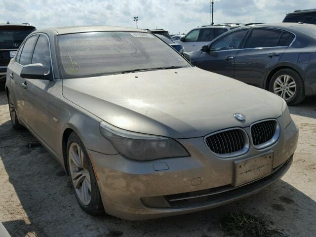 WBANU5C5XAC129925 - 2010 BMW 528 GRAY photo 1