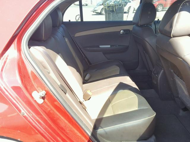 1G1ZE5E17BF133970 - 2011 CHEVROLET MALIBU LTZ 红色 照片 6