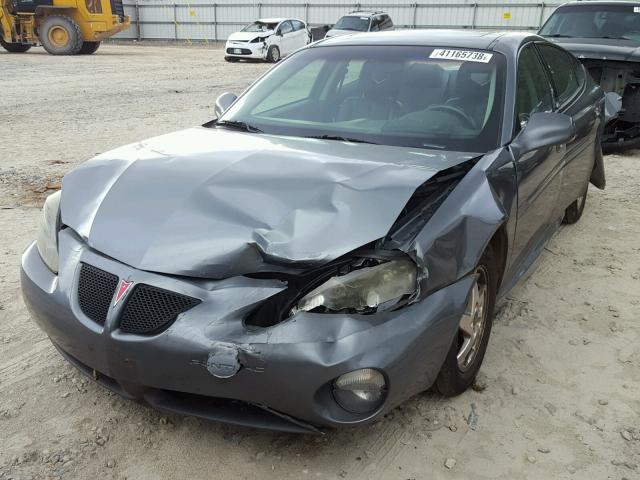 2G2WS522341316412 - 2004 PONTIAC GRAND PRIX GRAY photo 2
