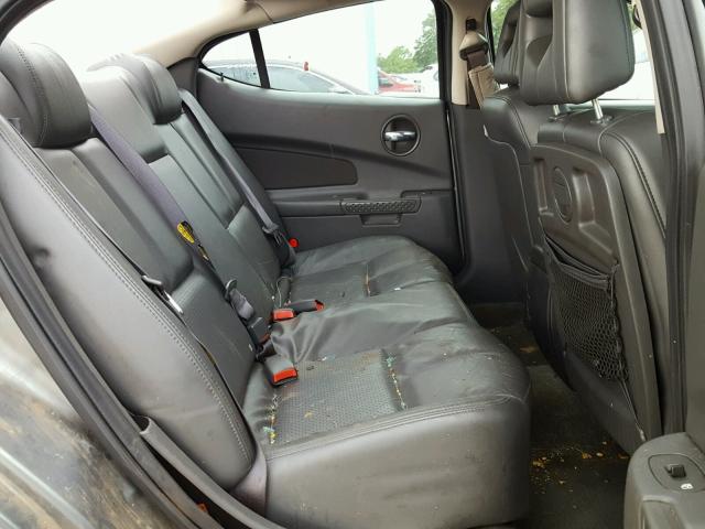 2G2WS522341316412 - 2004 PONTIAC GRAND PRIX GRAY photo 6