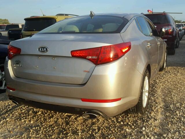 5XXGM4A74CG065944 - 2012 KIA OPTIMA LX SILVER photo 4