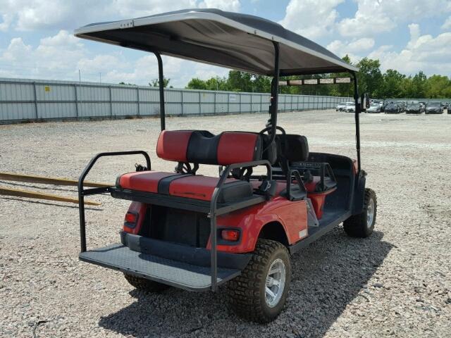 3058180 - 2014 EZGO GOLF CART RED photo 4