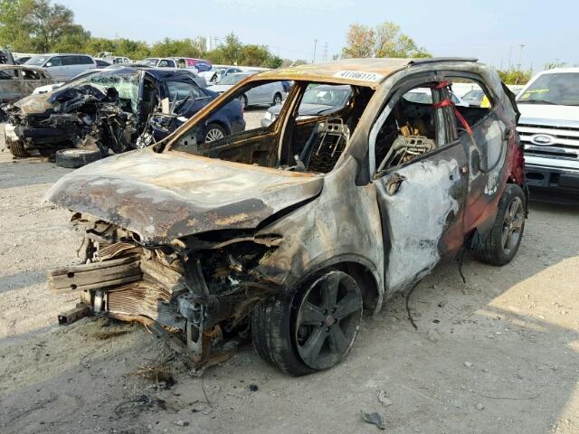 KL4CJESB4EB780709 - 2014 BUICK ENCORE BURN photo 2