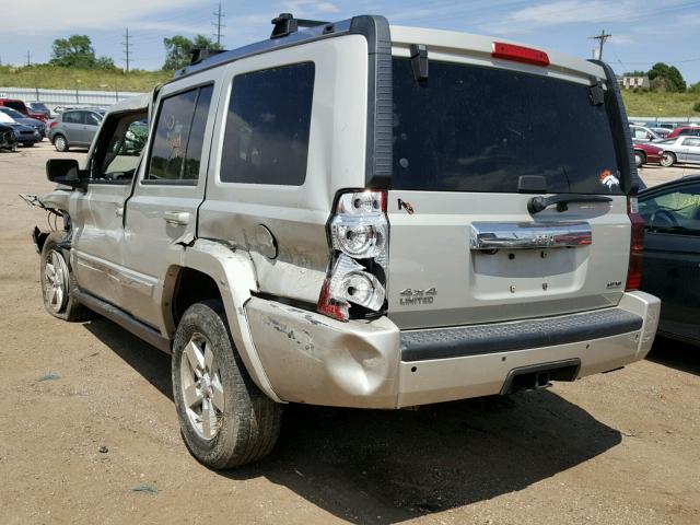 1J8HG58248C224747 - 2008 JEEP COMMANDER Gümüş foto 3