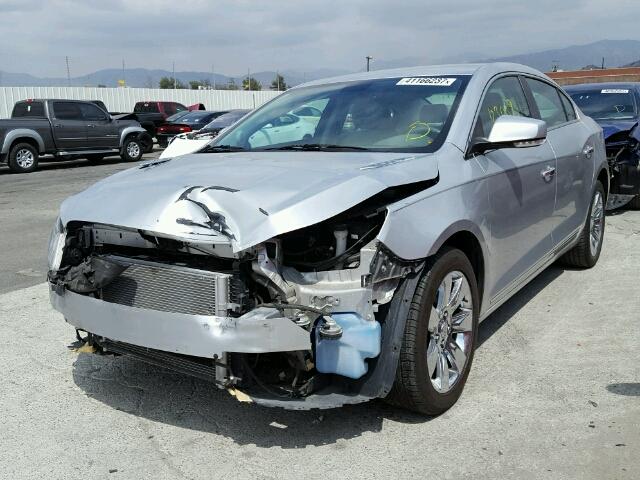 1G4GC5ED3BF119106 - 2011 BUICK LACROSSE C SILVER photo 2