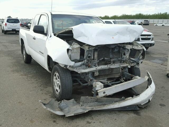 5TETX22N88Z575035 - 2008 TOYOTA TACOMA ACC WHITE photo 1