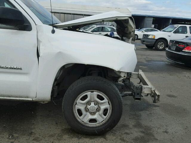 5TETX22N88Z575035 - 2008 TOYOTA TACOMA ACC WHITE photo 10