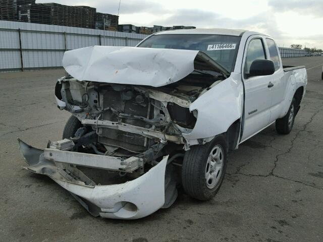 5TETX22N88Z575035 - 2008 TOYOTA TACOMA ACC WHITE photo 2