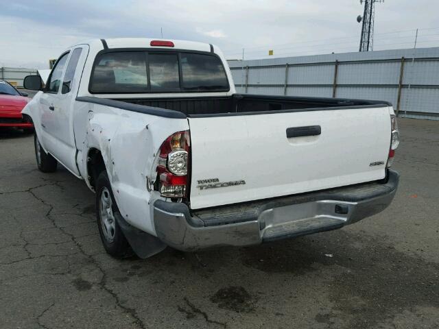 5TETX22N88Z575035 - 2008 TOYOTA TACOMA ACC WHITE photo 3