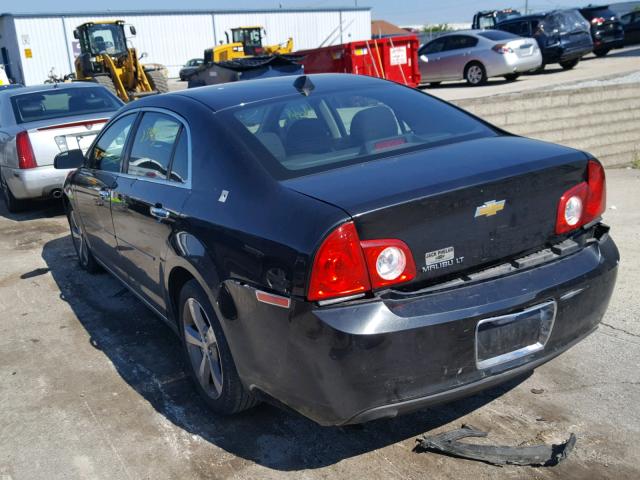 1G1ZC5E02CF176806 - 2012 CHEVROLET MALIBU 1LT 黑色 照片 3