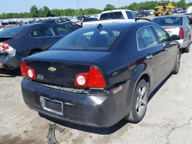 1G1ZC5E02CF176806 - 2012 CHEVROLET MALIBU 1LT 黑色 照片 4