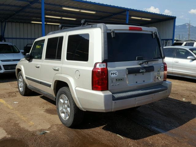 1J8HG48N17C638118 - 2007 JEEP COMMANDER Bej foto 3