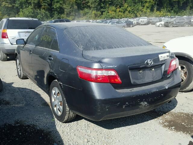 4T4BE46K19R099039 - 2009 TOYOTA CAMRY GRAY photo 3