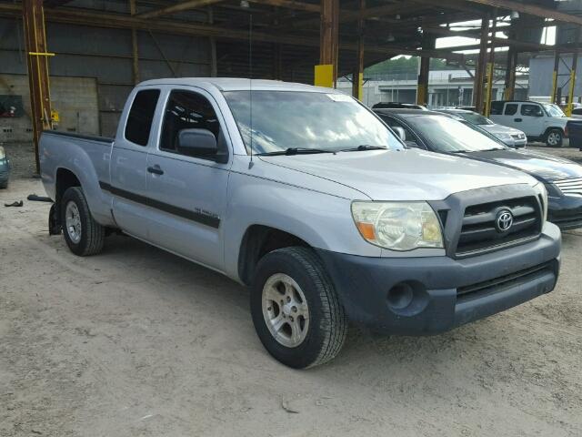 5TETX22N68Z560663 - 2008 TOYOTA TACOMA SILVER photo 1