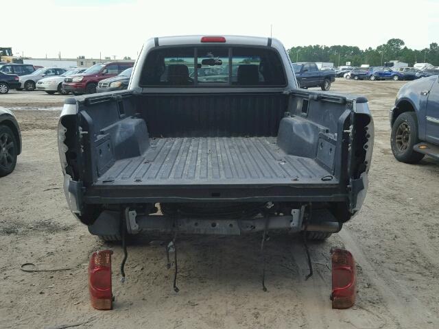 5TETX22N68Z560663 - 2008 TOYOTA TACOMA SILVER photo 9