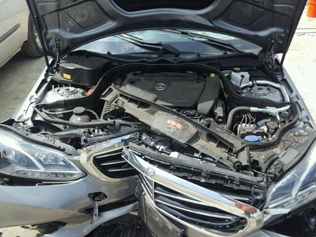 WDDHF8JB5EB013005 - 2014 MERCEDES-BENZ E 350 4MAT SILVER photo 7