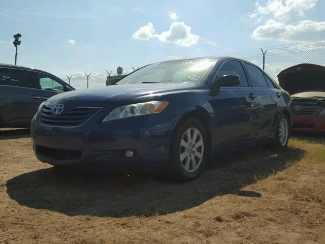 JTNBE46K073104440 - 2007 TOYOTA CAMRY NEW BLUE photo 2