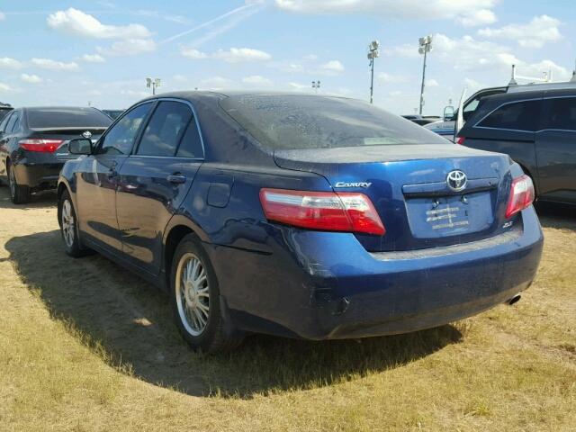 JTNBE46K073104440 - 2007 TOYOTA CAMRY NEW BLUE photo 3