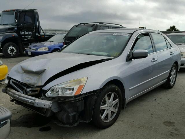 1HGCM66553A055762 - 2003 HONDA ACCORD EX SILVER photo 2