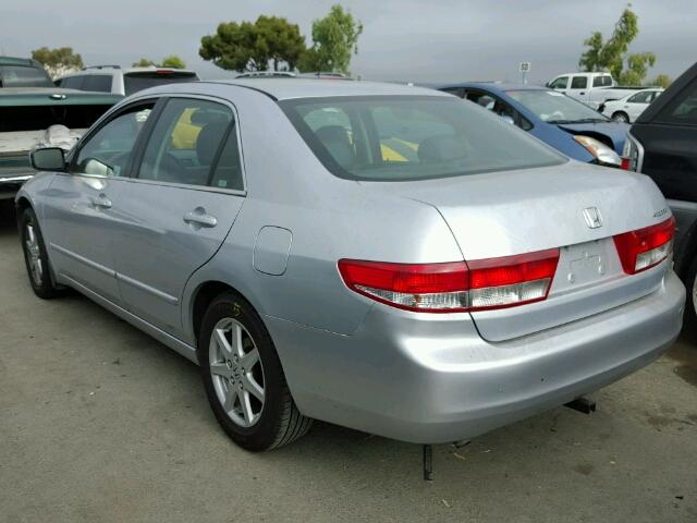 1HGCM66553A055762 - 2003 HONDA ACCORD EX SILVER photo 3