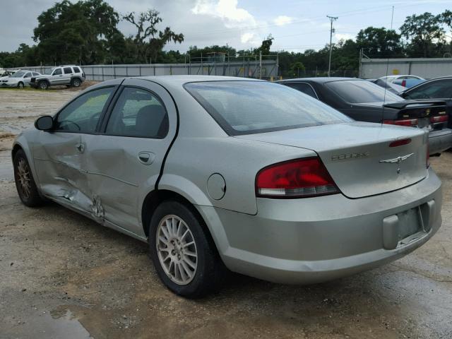 1C3EL46X85N510930 - 2005 CHRYSLER SEBRING GREEN photo 3