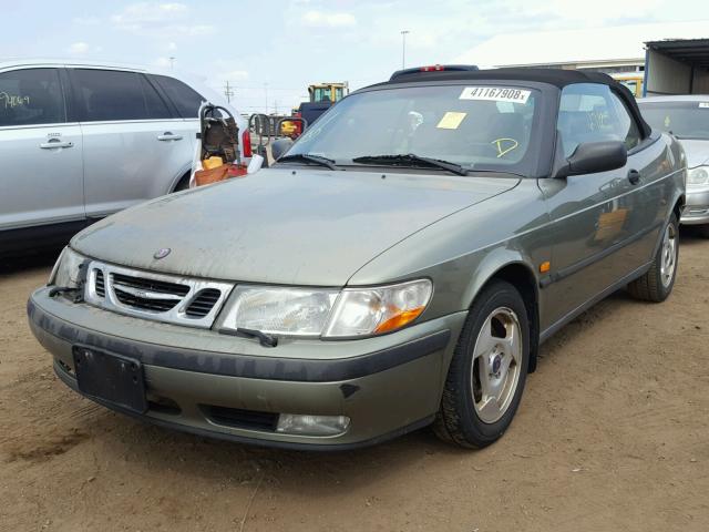 YS3DD75N9X7024410 - 1999 SAAB 9-3 S GREEN photo 2