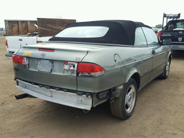 YS3DD75N9X7024410 - 1999 SAAB 9-3 S GREEN photo 4