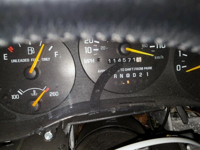 2G1WW12M1X9294791 - 1999 CHEVROLET MONTE CARL შავი ფოტო 8