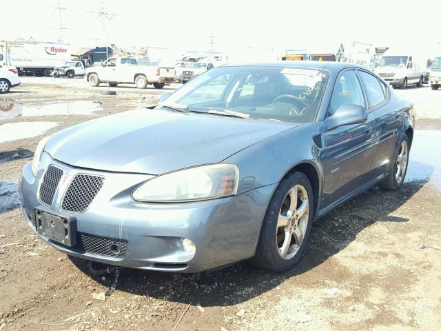 2G2WC58CX61195121 - 2006 PONTIAC GRAND PRIX BLUE photo 2