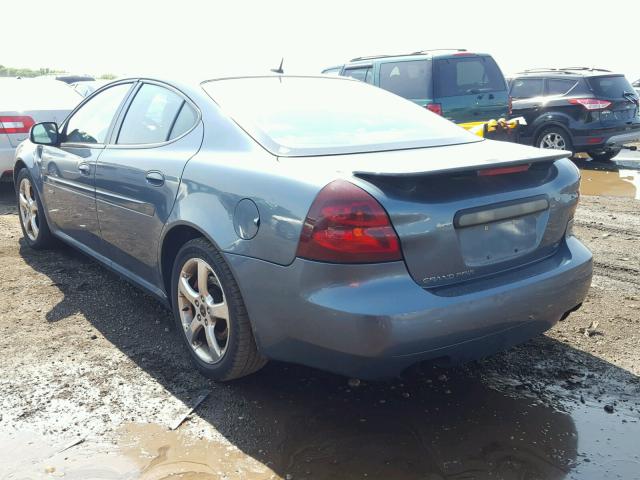 2G2WC58CX61195121 - 2006 PONTIAC GRAND PRIX BLUE photo 3
