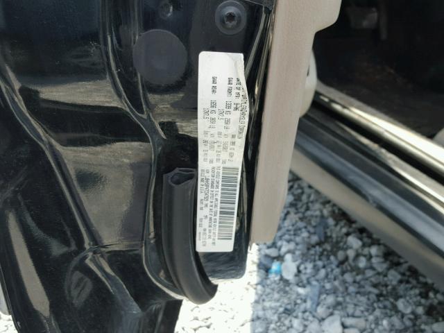 1J8HH58P47C547929 - 2007 JEEP COMMANDER BLACK photo 10